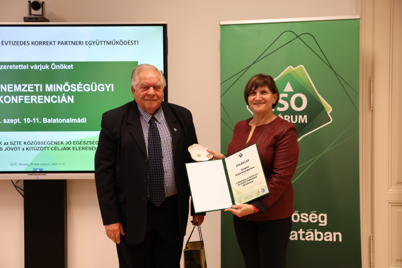 20 éves MIR jubileum és sikeres SZTE rendezvény a 2025. évi Minőségügyi Világnapon