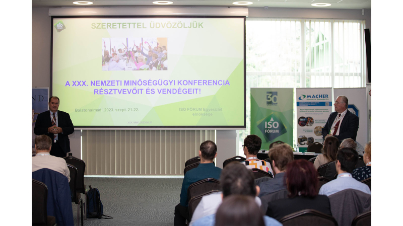 XXX. Nemzeti Minőségügyi Konferencia és 30 éves Jubileum