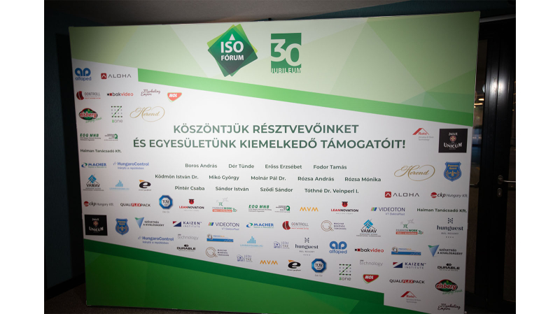 XXX. Nemzeti Minőségügyi Konferencia és 30 éves Jubileum