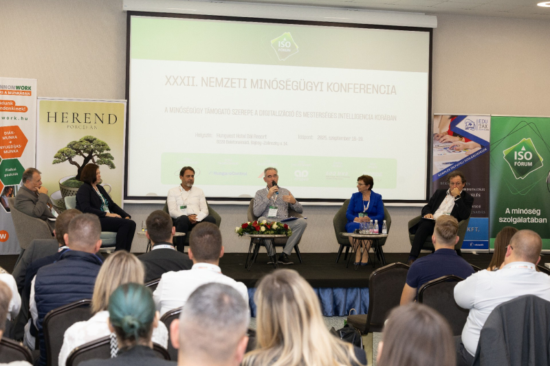 XXXII. NEMZETI MINŐSÉGÜGYI KONFERENCIA – 2025. SZEPTEMBER 18-19. BALATONALMÁDI 