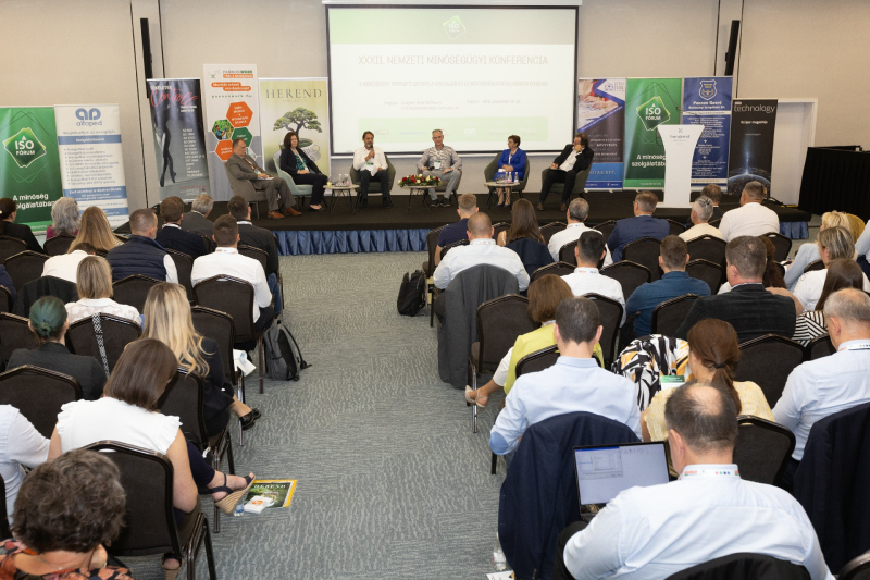 XXXII. NEMZETI MINŐSÉGÜGYI KONFERENCIA – 2025. SZEPTEMBER 18-19. BALATONALMÁDI 