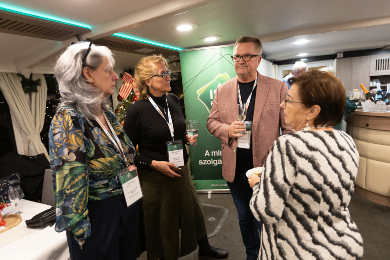 Jó hangulat, inspiráló beszélgetések és lenyűgöző panoráma – ilyen volt az évzáró rendezvényünk