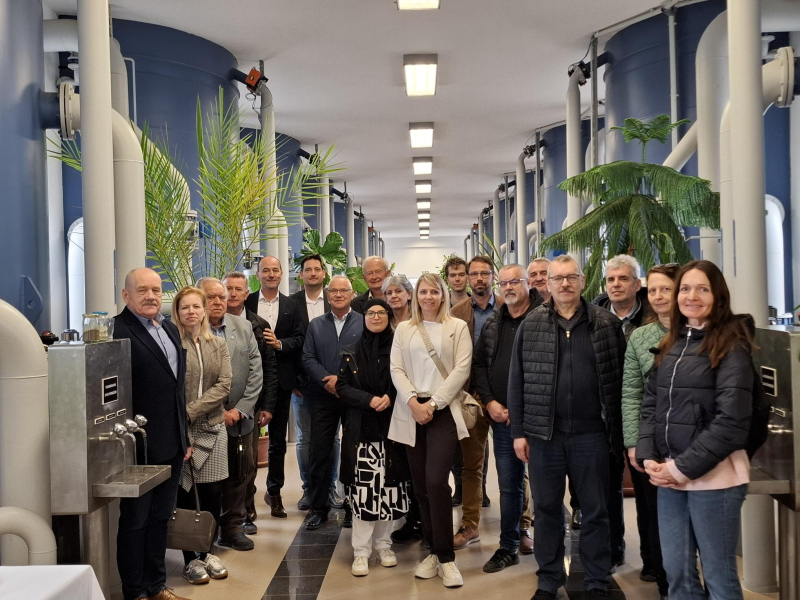 A tiszta víz szolgálatában – szakmai látogatás a BÁCSVÍZ Zrt. létesítményeiben