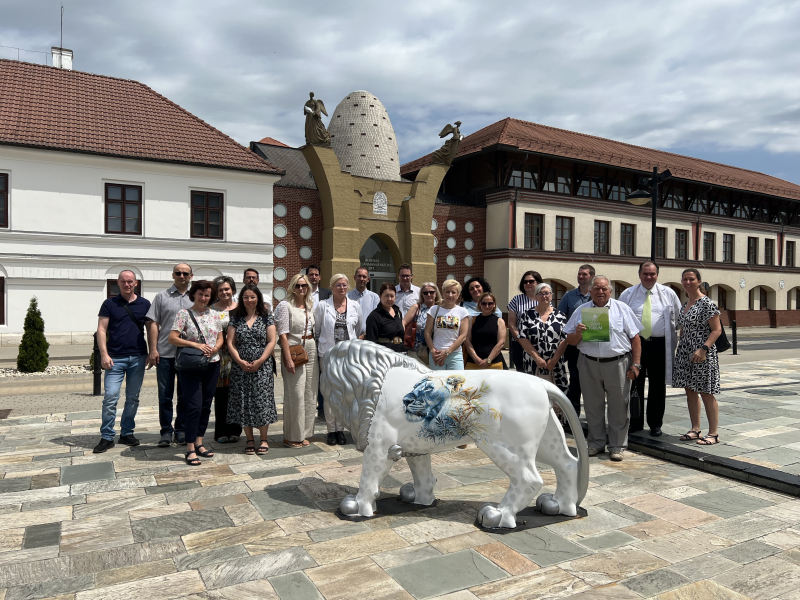 Szakmai látogatás a Herendi Porcelánmanufaktúrában Szakmai látogatás a Herendi Porcelánmanufaktúrában
