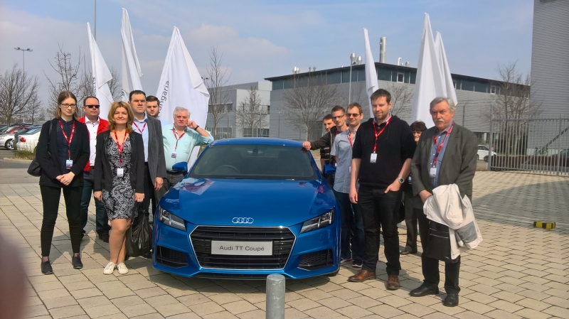 Hasznos és jó hangulatú Lean látogatás az AUDI gyárban Hasznos és jó hangulatú Lean látogatás az AUDI gyárban