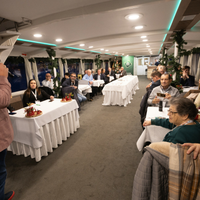 Jó hangulat, inspiráló beszélgetések és lenyűgöző panoráma – ilyen volt az évzáró rendezvényünk