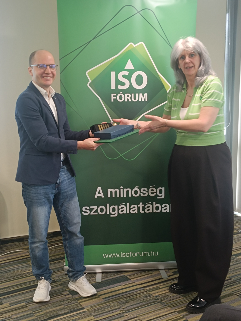 Miklós István - „Az Ipar és szolgáltatás minőségéért” elismerés
