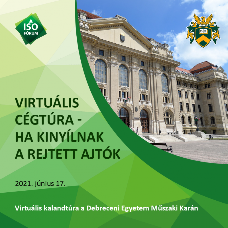 VirTúra_ Virtuális kalandtúra a DE Műszaki Karán VirTúra_ Virtuális kalandtúra a DE Műszaki Karán