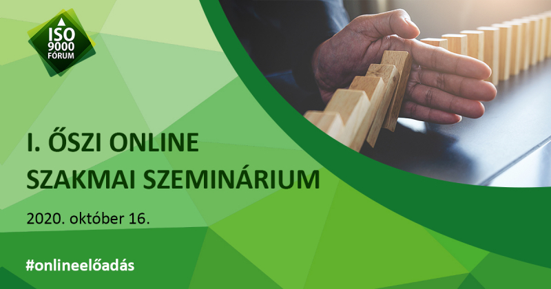 I.Őszi Online Szakmai Szeminárium – 2020. október 16. I.Őszi Online Szakmai Szeminárium – 2020. október 16.