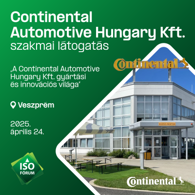 Continental Automotive Hungary Kft. szakmai látogatás